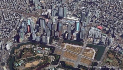 東京駅周辺の「高解像度版50cm解像度」