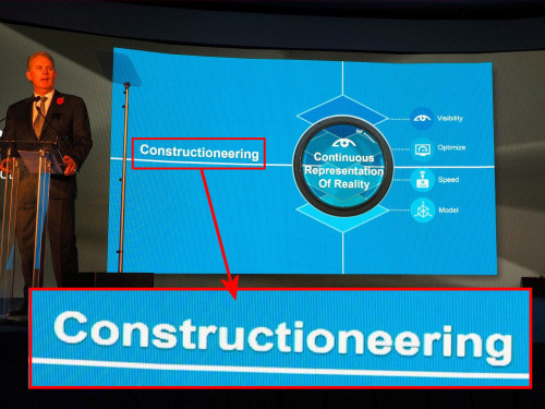 「コンストラクショニアリング（constructioneering）」という言葉で新しい建設ワークフローの展望を語るレイ・オコナー氏