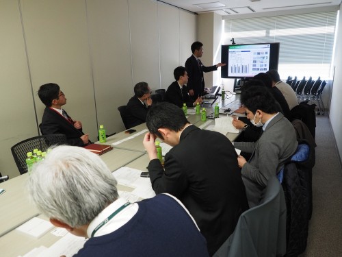 3月3日に日本国土開発本社で行われた記者発表会（写真：家入龍太）