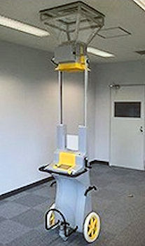 オフィスビル用の風量測定装置「WINSPEC-2」（以下の写真：新菱冷熱工業）
