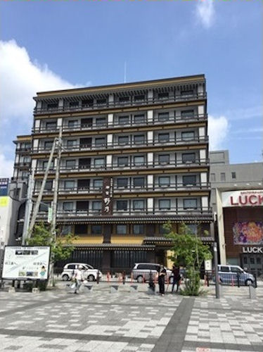 ホテル「御宿野乃奈良」の建物全景