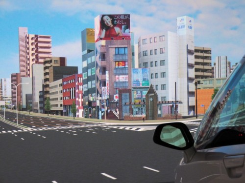 UC-win/Roadでリアルに再現された名古屋の街並み