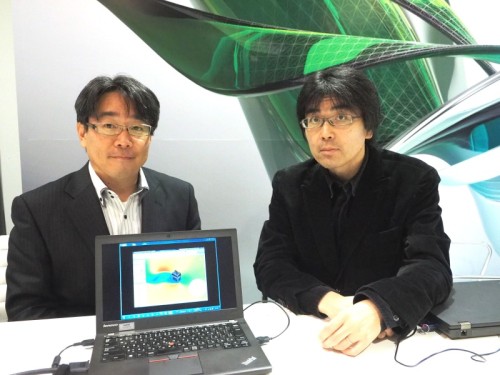 Integrated BIMについて語る日本設計3Dデジタルソリューション室の吉原和正氏（左）と室長の岩村雅人氏（右）