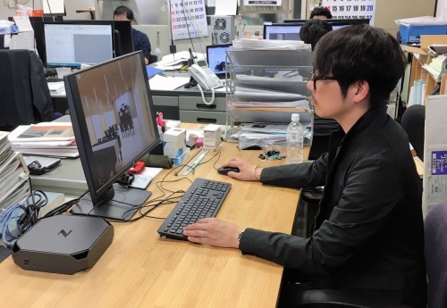 BIMソフトを駆使する横松建築設計事務所のオフィス。ワークステーションはすべて日本HP製のものを使用している