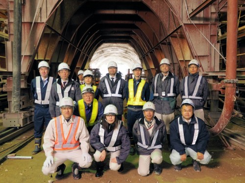 重山トンネルの施工に携わった技術者たち